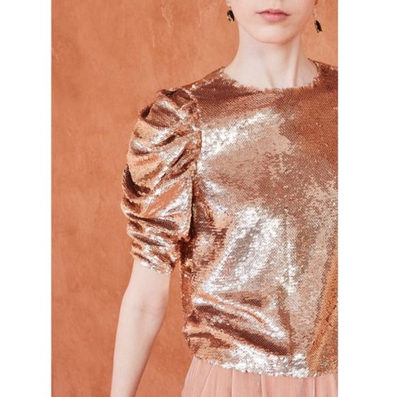 Ulla johnson sequin top Clearance